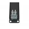 Extralink EX.19027 blindplaat voor rack 1U, 19 inch, zwart, staal