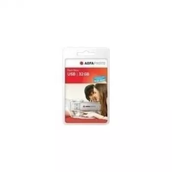 USB-flashdrive AgfaPhoto 32 GB USB Type-A zilver