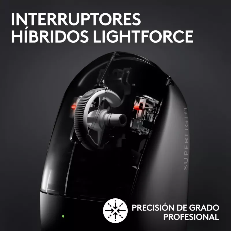 Logitech G PRO X SUPERLIGHT 2 LIGHTSPEED draadloze gamingmuis, wit