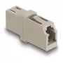 DeLOCK glasvezelkoppeling LC simplex bus naar LC simplex bus OM1/OM2 beige