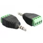 Kabeladapter DeLOCK 65453 3,5mm 4pin zwart groen