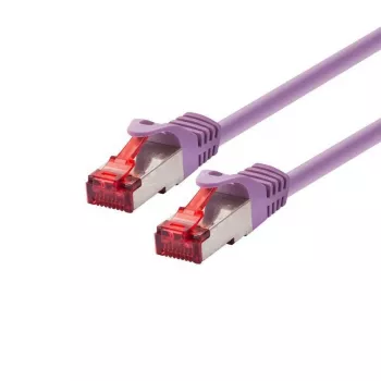 Netwerkkabel LOGON FTP Cat6 10 m, RJ-45 naar RJ-45, 1000 Mbit/s, paars