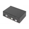 KVM-switch Digitus 2 poorten Single Display 4K HDMI