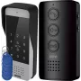 Bedrade intercom Eura ADP-34A3 Zwart — Binnenpost, model 50323