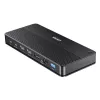 Dockingstation UNITEK D1104A01 USB4 bekabeld 100 W Power Delivery