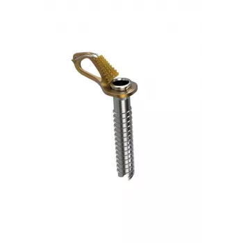 aero ice screw 13cm-Geel BLUE ICE