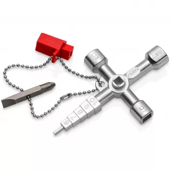 Knipex 00 11 04 universele sleutel voor schakelkasten