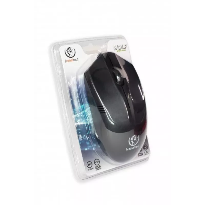 Kabelmuis Rebeltec RBLMYS00053 USB