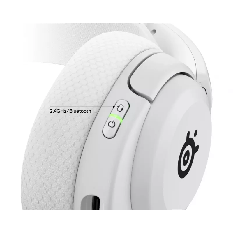 Steelseries Arctis Nova 5P Wireless headset hoofdband gaming USB Type-C Bluetooth wit