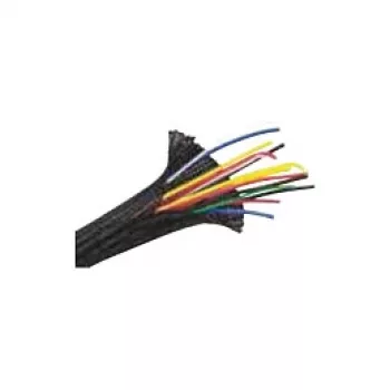 Bachmann Automatic Wrap 930.902 Gevlochten kabelhoes, 25 mm, zwart, 3 m