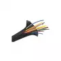 Bachmann Automatic Wrap 930.902 Gevlochten kabelhoes, 25 mm, zwart, 3 m