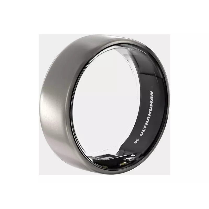 Ultrahuman Ring Air Raw Titanium Maat 12 | Ultrahuman