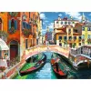 Puzzel Ravensburger 100 stukjes stad 275×195 mm, leeftijd 9+