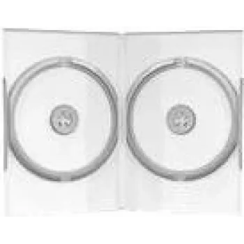 MediaRange – dvd-jewelcase – capaciteit: 2 cd, 2 dvd – transparant (BOX26)