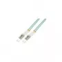 Logilink - patchkabel - LC multimode (M) - LC multimode (M) - 7,5 m - glasvezel - 50/125 micrometer - OM3 - halogeenvrij - aquamarijn (FP3LC07)