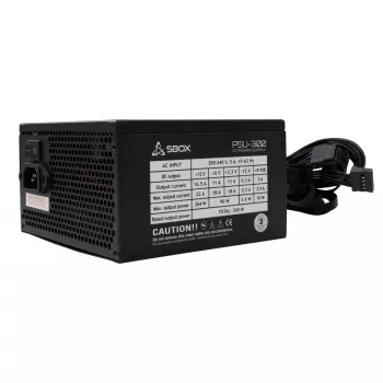 Voeding SBOX PSU-300 ATX 300W uitgang, model PSU-300/R