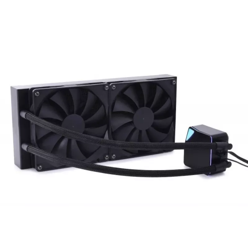 All-in-one-vloeistofkoeler Alphacool Core Ocean T38 AIO 280 mm 14 cm zwart