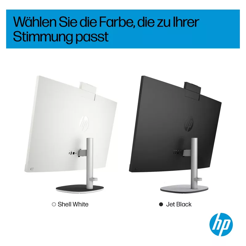 HP All-in-One pc (complete oplossing) 27-ct2073ng AMD Ryzen AI 7-350 512GBSSD 16GB wit (27-ct2073ng)