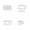 Busafscherming VGA DeLOCK 60162