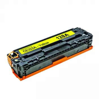 Printerpatroon HP CE322A, geel