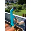 combisystem gootreinger 3651-20, bezem turquoise/zwart, zonder steel