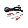 Equip 147094 audiokabel 2,5 m 2 x RCA zwart