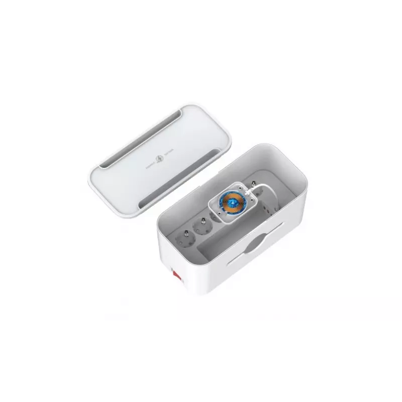 Power extension Energizer EPB2500W03EU — 2 m kabel, 5 stopcontacten, 2500 W, binnen, wit