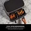 Ninja AF200EU friteuse dubbel 7,6 L standalone 2400 W heteluchtfriteuse zwart