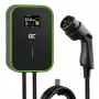 Laadstation voor elektrische voertuigen Green Cell EV14 22 kW zwart aluminium wand