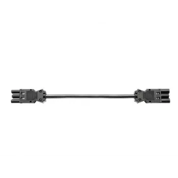 Bachmann - stroomkabel - Wieland GST18/3 (M) - Wieland GST18/3 (V) - 2,0m - zwart (375038)