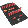 Wera 8100 SB VDE 1 dopsleutelset 17 stuks