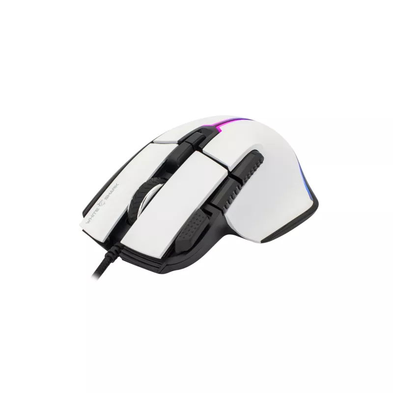 White Shark GM-9006 MARROK wit RGB / 12.000 dpi