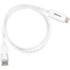 DisplayPort 1.2-adapterkabel Sharkoon 4K, 1 m lengte