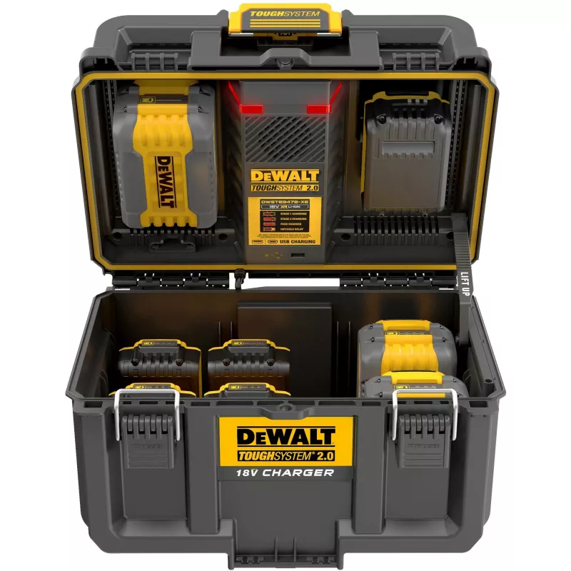 Toughsystem oplader DWST83471 2X4A Dewalt
