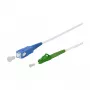METZ CONNECT OpDAT patchkabel SC-S/LC-S APC OS2 wit 1,0 m - singlemode vezel - 1 m