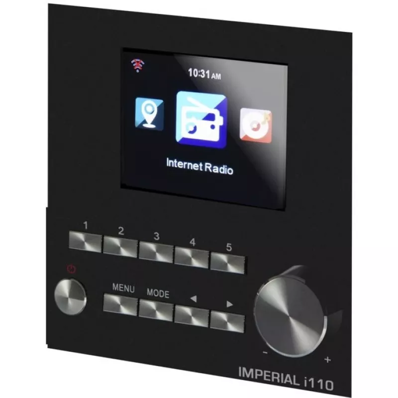 Imperial DABMAN i110 WLAN-internetradio, houtlook