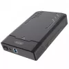 HDD/SSD-behuizing Unitek Y-3035 — 2,5/3,5 inch SATA, USB 3.2 Gen 1 (USB Type-B), 6 Gbit/s, zwart, AC-adapter