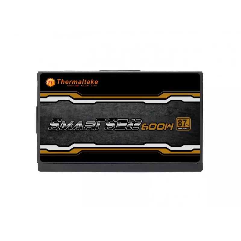 Voeding Thermaltake Smart SE2 600W ATX semi-modulair, 86% efficiëntie, 120mm-ventilator