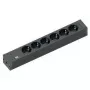 Power Extension Bachmann 420.0018 2m 6 AC Outlets indoor zwart