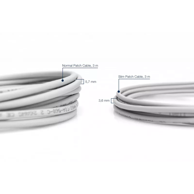 Netwerkkabel ASSMANN Electronic DK-1617-010S RJ-45 Cat6 1 m grijs