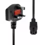 Netkabel ProXtend PC-GC15-001 1 m, zwart, netkabel voor apparaten en pc's