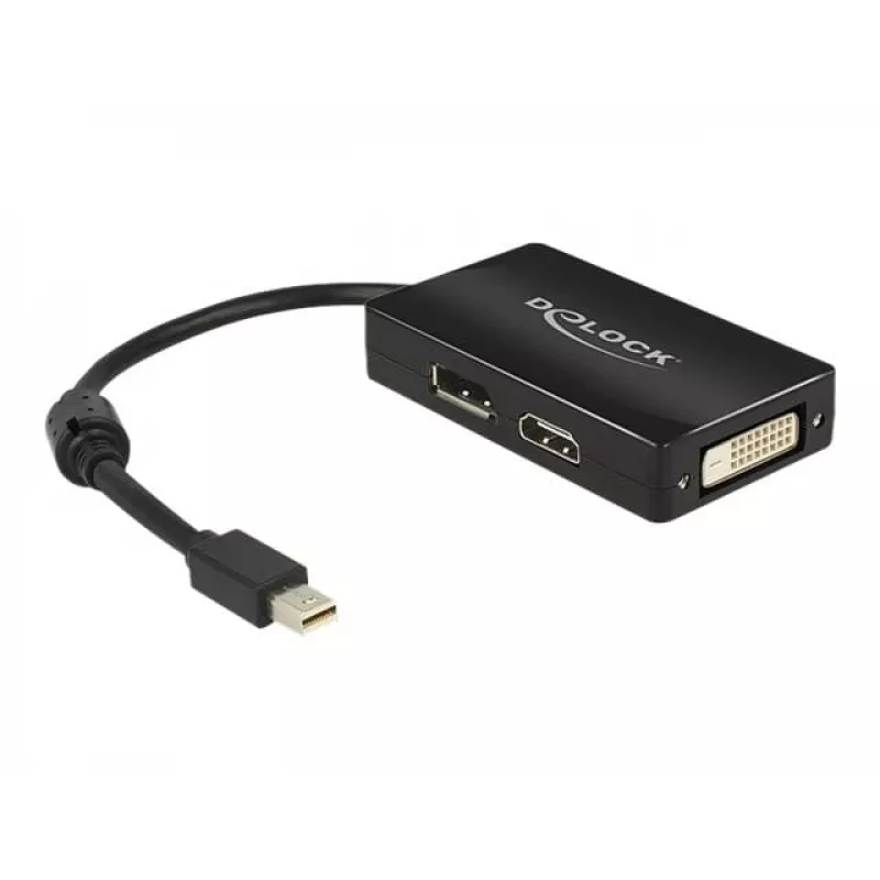 Kabel DeLOCK 0,16 m DisplayPort HDMI DVI Mini DisplayPort
