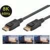 DisplayPort 1.4-kabel stekker > DisplayPort stekker (zwart, 2 meter, 8K)