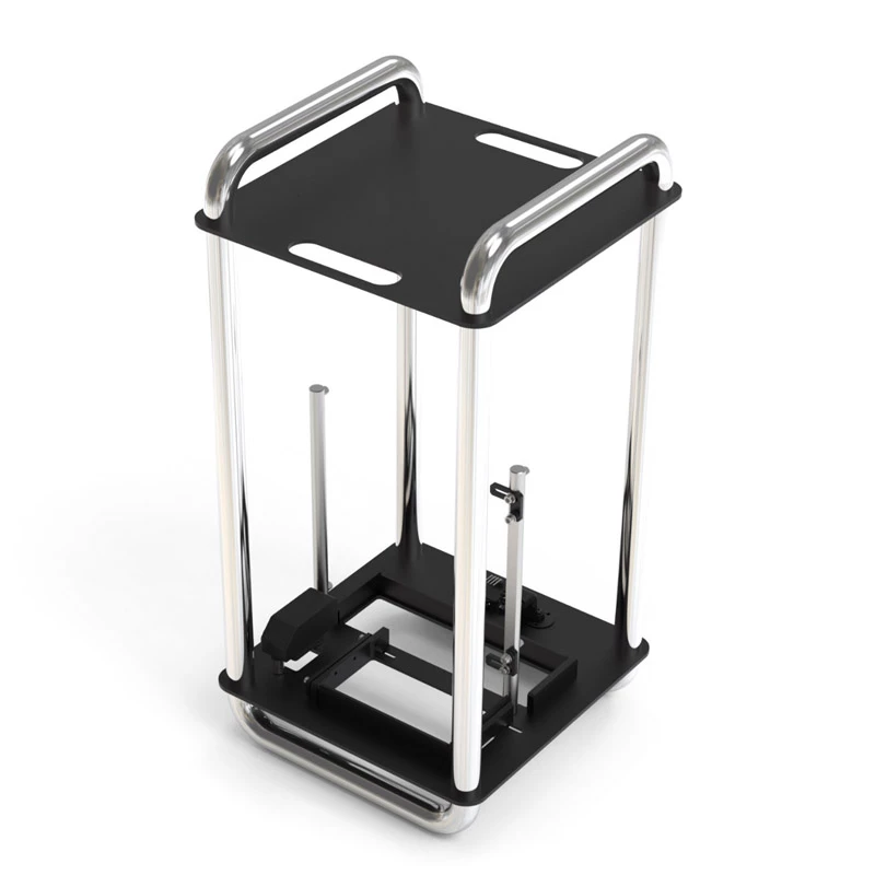 Computerbehuizing Streacom DA6 Mini-ITX-behuizing - chroom