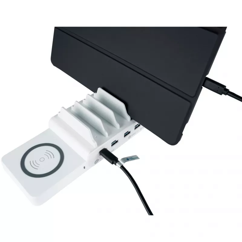 Oplader voor mobiele apparaten Alcasa PCA-D006WQR snelladen wit
