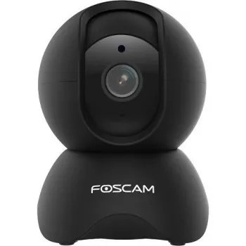 IP-beveiligingscamera Foscam X5-WB gloeilamp indoor tafel 2560×1920, Wi‑Fi & Ethernet, 6-voudige digitale zoom