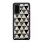 iKins hoes voor Samsung Galaxy S20 – piramide structuur, zwart