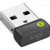 USB-ontvanger Logitech 956-000157 voor muis en toetsenbord, graphite, 12,8×14,1×7 mm, 0,97 g