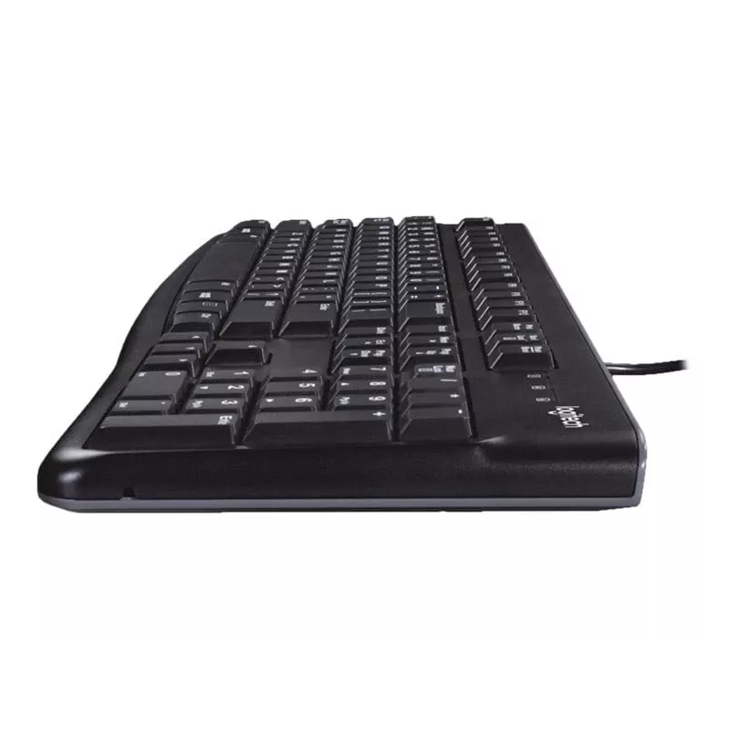 Desktop MK120, bedraad, USB, QWERTZ, zwart, muis inbegrepen