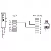 Wentronic Goobay - telefoonkabel - TAE-F (M) - RJ-45 (M) - 15 m - zwart (51236)